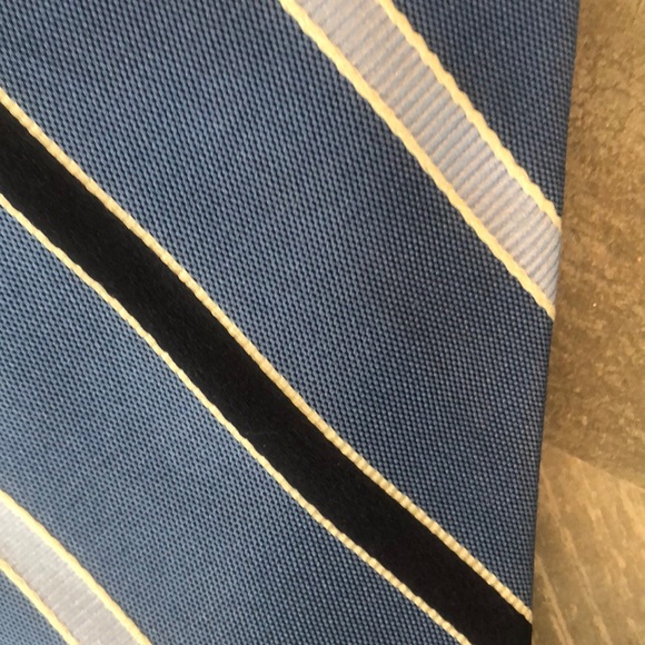 Faconnable silk/cotton tie - Picture 5 of 5